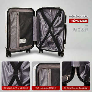 Maleta de Viaje al por Mayor de Vietnam, Duradera, de ABS Rígido, con Ruedas Giratorias, Ligera, Disponible en 11 Colores, OEM al por Mayor - Product Image 4