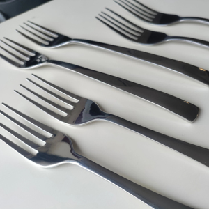 New Arrival Stainless Steel Dinner Fork Ergonomic Anti <b>Slip</b> Handle Durable Canada Wholesale Export Distribution - Product Image 1