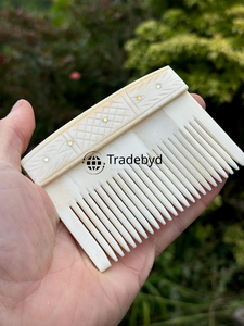 Peine de Cabello de Hueso Tradebyd, Herramienta Profesional para el Cuidado del Cabello, Peine de Estilismo Hecho a Mano, Accesorio de Aseo Natural de Primera Calidad - Product Image 4
