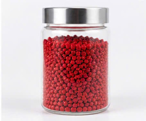 High Glossy Red Masterbatch Non-bleeding Color <b>Plastic</b> <b>Pellets</b> High Heat Resistance Film Grade for PP Injection Molding - Product Image 5