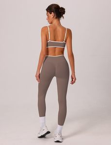 Ensemble de sport pour femme : Leggings de sport taille haute à séchage rapide et soutien-gorge de sport sans couture pour la course et la gym - Product Image 2