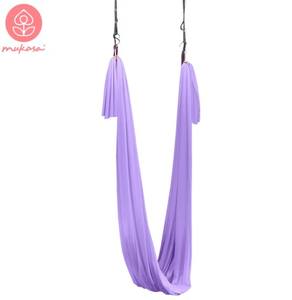 Hamaca de Yoga Aéreo Mukasa de Alta Resistencia, 100% Nailon, 4m, Transpirable, Unisex, Modelo MUK-24601 para Uso en Casa y Gimnasio - Product Image 1