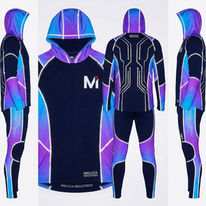 Conjunto Deportivo de Verano 2026, Nuevo Modelo, Estampado, Tela Térmica, Anti-Pilling, Transpirable, Secado Rápido, Ajustado - Product Image 1