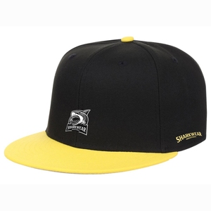 Custom Made Front 6 Panel Trucker <b>Hats</b> Wholesale Two-Tone Color Cap Structured <b>Flat</b> Brim Street Style Headwear <b>Hats</b> For Unisex - Product Image 6