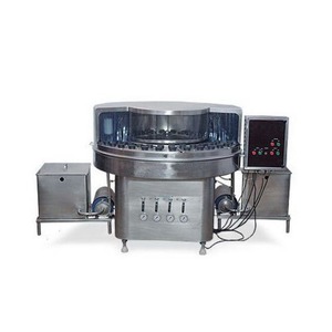 Máquina Lavadora de Botellas Rotativa Semiautomática en Oferta para Limpieza de Botellas de Vidrio y Aplicaciones de Producción Industrial - Product Image 1