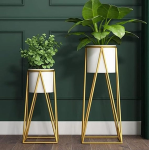 Support de pot de fleurs décoratif pour plantes d'intérieur et d'extérieur, pour la maison, le jardin, le balcon, le salon, le bureau - Product Image 6