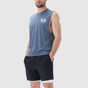 Top Selling Reasonable Price <b>Men</b> <b>Singlet</b> High Quality Custom Design <b>Men</b> <b>Singlets</b> <b>For</b> Online Sale - Product Image 3