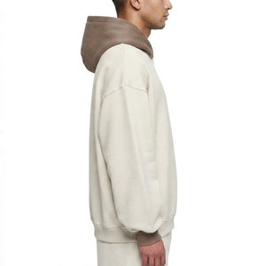 New Season Men Heavyweight Hoodies Warm <b>Thick</b> <b>Fleece</b> Pullover Hoodie With Comfortable Fit For Outdoor Casual Daily Wear - Product Image 4