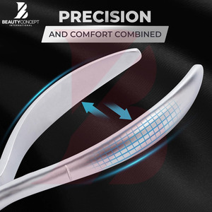 Tijeras para Cutículas Plateadas Mate Duraderas, Herramienta Profesional de Manicura para Recortar Piel Muerta y Cutículas con Precisión - Product Image 3