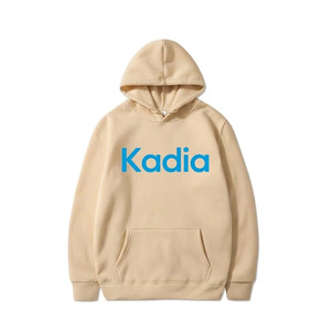 Sweat-shirt à capuche pour homme, streetwear hip-hop, 100% coton respirant, logo personnalisé - Product Image 1