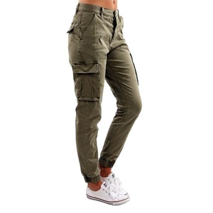 กางเกงคาร์โก้ผู้หญิงดีไซน์ล่าสุด หลายกระเป๋า คุณภาพสูง น้ำหนักเบา แห้งเร็ว ทรงปกติ จากผู้ผลิตในบังกลาเทศ - Product Image 1