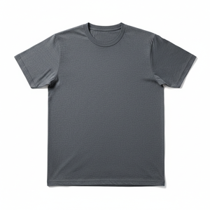 เสื้อยืดคอกลมพรีเมียมสำหรับผู้ชาย ผ้าฝ้าย 100% ทรงลำลอง แขนสั้น ซักแล้วแห้งไว เป็นมิตรต่อสิ่งแวดล้อม - Product Image 1