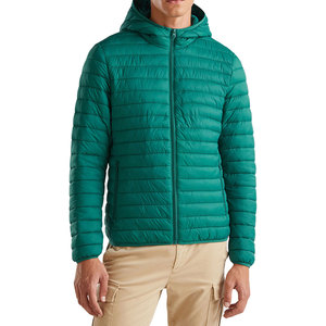 บริการ OEM เสื้อแจ็คเก็ตพัฟเฟอร์ผู้ชายคุณภาพสูง ปี 2026 พร้อมโลโก้สั่งทำ ดีไซน์ใหม่สำหรับฤดูหนาว - Product Image 1