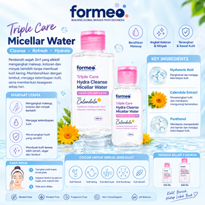 Eau Micellaire à l'Acide Hyaluronique, Démaquillant Doux pour les Yeux, les Lèvres et le Visage, Nettoyage Tout-en-un - Product Image 3