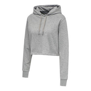 Sudadera Corta con Capucha y Cuello Redondo de Manga Larga para Mujer, Estilo American Girl, Logotipo Frontal, Ajuste Holgado, Tejido de Rizo para Invierno, ¡Gran Venta! - Product Image 2