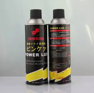 Fukkol Power lube не содержит силикона спрей смазка для конвейерных лент и промышленного оборудования минеральная смазка