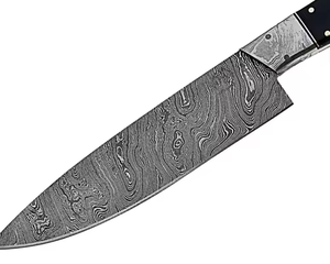LEGACY BLADES Handmade Damascus Steel Chef <b>Knife</b> Premium <b>Sharp</b> <b>Kitchen</b> <b>Knife</b> Wooden Handle Ambidextrous Dishwasher Safe - Product Image 3