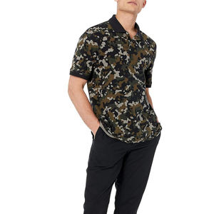Nouvelle collection de chemises décontractées pour hommes - Vente chaude, logo personnalisé, couleur unie, tissu tricoté, fourniture ODM, anti-plis, manches courtes - Product Image 2