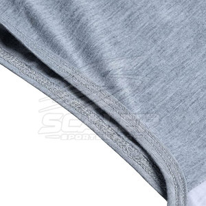 Muscle Fit Men Gym <b>Singlet</b> Breathable Quick Dry Stretch Polyester/Cotton Sports Shirt for Bodybuilding Weight Training <b>Running</b> - Product Image 3