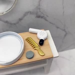 Set de Accesorios para Peinado de Muñecas a Escala 1:12, Metalizado, Estilo Antiguo Clásico, para Decoración DIY - Product Image 6