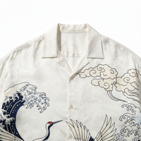 Neue Modische Chinesische Traditionelle Kostümkleidung Seiden-Kimono Herren Streetwear Jacke