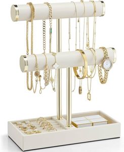 ที่เก็บเครื่องประดับ, แท่นวางเครื่องประดับ, ที่เก็บสร้อยข้อมือ, ที่เก็บสร้อยคอ, แท่นโชว์เครื่องประดับ, กล่องเก็บเครื่องประดับ - Product Image 1