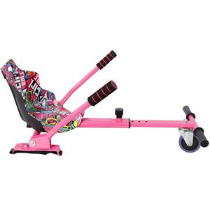Telaio Regolabile e Robusto per Hoverboard da 6.5'', 8'', 10'' - Hovercart per Divertimento in Famiglia - Accessorio Go-Kart con Sedile per Hoverboard - Product Image 2