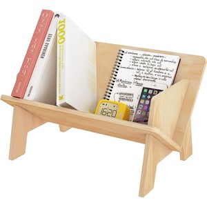 Exhibidores de Revistas de Bambú al por Mayor |   Organizador de Escritorio de Madera Natural |   Diseño Industrial Minimalista - Product Image 1