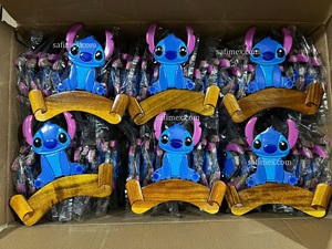 Placas de puerta de madera personalizables de alta calidad con patrón de Intarsia técnica pintada al por mayor Placa de nombre de puerta sin letra - Product Image 4