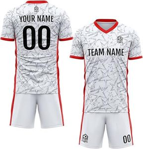 Uniforme de Fútbol de Último Diseño 100% Poliéster, Nuevo Estilo, Personalizado para Adultos, Color Personalizado, Secado Rápido, Logotipo Personalizado, Sin Mangas, Unisex - Product Image 1