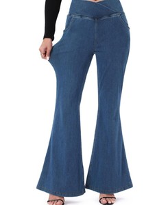 Pantalones de mezclilla Oxford elásticos de corte recto, estilo americano, negros, transpirables, desgastados, de cintura media, para mujer, ideales para el verano. - Product Image 3