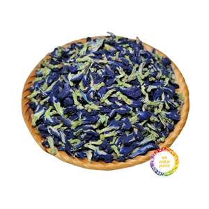 Té de Flor de Guisante Mariposa Orgánico Seco (Clitoria Ternatea) para Desintoxicación y Bienestar, a Granel - Product Image 1