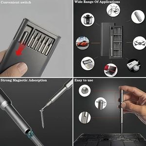 Set di Precisione 24-in-1 per Riparazione Telefoni, Kit Multifunzionale con Cacciaviti Combinati per Uso Domestico - Product Image 6