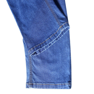 Jean en denim coupe skinny taille mi-haute pour homme, blanc, style streetwear, disponible en gros (OEM) à prix abordable - Product Image 5