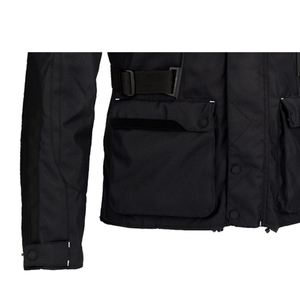Veste de moto pour homme adulte KEVEN IMPEX en Cordura noir, personnalisée, imperméable, respirante, coupe-vent, manches longues - Product Image 4