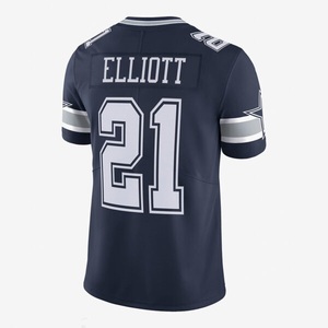 Customized Color Printed Football Jersey Unisex Short Sleeve Mesh Breathable Moisture Wicking Front Logo Athletic Fit - Product Image 2