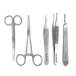 Medic Instruments Medical Students Complete Blue <b>Suture</b> Practice <b>Kit</b> Surgical <b>Suture</b> Training <b>Kit</b> with Silicone <b>Suture</b> Skin Pad - Product Image 5