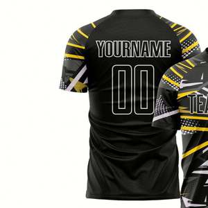 เสื้อฟุตบอลโพลีเอสเตอร์แบบกำหนดเอง ลายซับลิเมชั่น คลาสสิค เรโทร ชุดกีฬาฟุตบอล ชุดฝึกซ้อมฟุตบอล - Product Image 3
