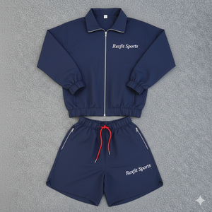 Rexfit Sports Reflective Nylon <b>Jacket</b> and <b>Track</b> Pant Windproof <b>Mens</b> Set Tracksuit Set Tracksuit Set Wholesale - Product Image 1