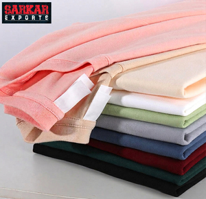 T-shirt à col rond et manches courtes OEM ODM, personnalisable sur le devant, 100 % coton, coupe ample, pour vêtements de travail d'entreprise, chemise publicitaire culturelle imprimée - Product Image 2