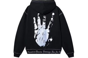 เสื้อฮู้ดดี้ผู้ชายแบบสวมหัว สไตล์สตรีทแวร์ พิมพ์ลายกราฟิก ปักตัวอักษร  ผลิตตามสั่ง ODM OEM สำหรับฤดูหนาว เป็นมิตรต่อสิ่งแวดล้อม พร้อมบริการเย็บปักถักร้อยตามแบบ - Product Image 6