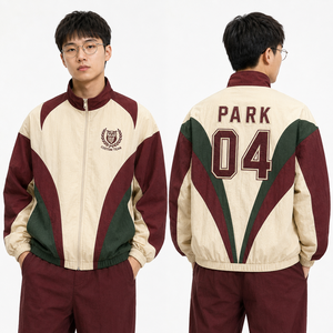 เสื้อแจ็คเก็ตวินด์เบรกเกอร์ผู้ชายแบบสวมหัว ผลิตตามสั่ง ขายส่ง โพลีเอสเตอร์ ริปสตอป ทอแบบมีตาข่ายบุซับใน/ไม่มีซับใน ระบายอากาศได้ดี แห้งเร็ว ซิปยาว - Product Image 4