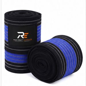 Vendas para rodillas de calidad profesional con construcción duradera, calidad premium, flexibilidad y soporte seguro para atletas. - Product Image 5