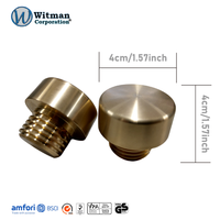 Capuchon d'extrémité en laiton remplaçable, anti-choc et anti-étincelle, diamètre. 43mm HRB60 pour marteau souple, travaux de construction lourds, OEM, bricolage