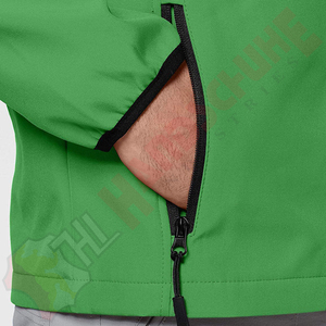 Veste Softshell Imperméable Hiver Homme avec Fermeture Éclair, Respirante, Grande Taille, pour Cyclisme, Contrôle par Application Mobile, USB - Product Image 6