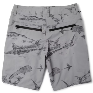 Shorts de bain et de pêche OEM de haute qualité pour hommes, avec cordon de serrage, imprimés par sublimation, design personnalisé - Product Image 2