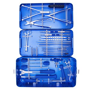 Composants du système d'implantation vertébrale : Vis pédiculaire en titane, connecteur de tige, fixation par crochet, kit chirurgical orthopédique - Product Image 2