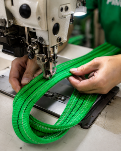 Provina Sling en sangle réglable à œil plat, 2 tonnes, 50 mm, 16 pouces, avec raccords en acier haute résistance, extrémité en polyester type collier, robuste, double épaisseur, à œil - Product Image 4