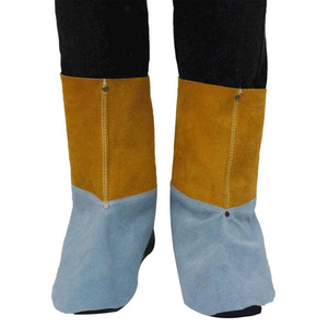 Cubrezapatos y protectores de soldadura de piel de vaca, antideslizantes, impermeables, resistentes al calor (500-1000°C), ajuste regular - Product Image 2