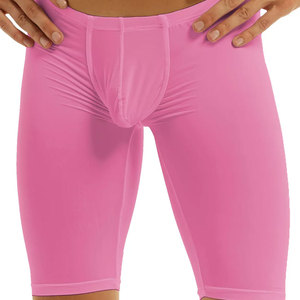 Pantalones Cortos Deportivos de Compresión Sólidos Más Vendidos con Bolsillo, de Secado Rápido, de Poliéster/Algodón, Ropa Interior Deportiva para Hombre, Hechos en Pakistán - Product Image 3